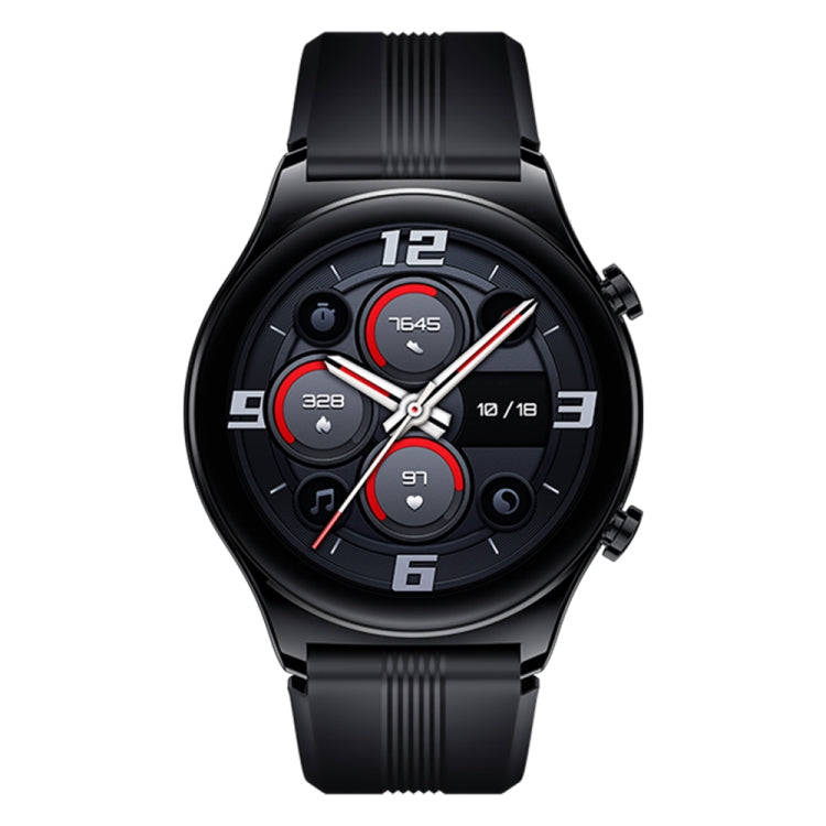 Honor GS 3 Smart Watch, 1.43 inch Screen, Support Heart Rate Monitoring / Bluetooth Call / GPS / NFC(Black) - Wearable Devices by Huawei | Online Shopping UK | buy2fix