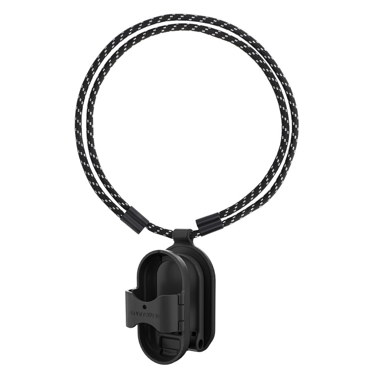 For Insta360 GO 3 Sunnylife Magnetic Neck Mount Chest Body Camera Necklace Lanyard POV Vlog Holder (Black) - Holder by Sunnylife | Online Shopping UK | buy2fix