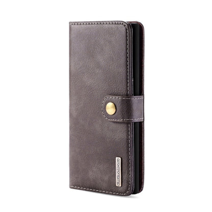 DG.MING Crazy Horse Texture Flip Detachable Magnetic Leather Case with Holder & Card Slots & Wallet for Samsung Galaxy Note 10(Grey) - Galaxy Phone Cases by DG.MING | Online Shopping UK | buy2fix