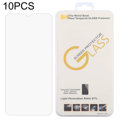 For Doogee X90L 10 PCS 0.26mm 9H 2.5D Tempered Glass Film - Others by buy2fix | Online Shopping UK | buy2fix