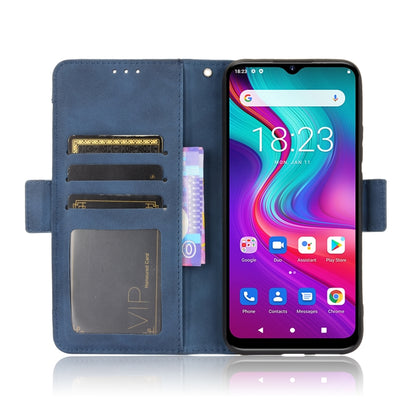 For Doogee X96 Pro Skin Feel Calf Pattern Horizontal Flip Leather Case with Holder & Card Slots & Photo Frame(Blue) - More Brand by buy2fix | Online Shopping UK | buy2fix