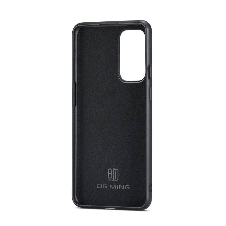 For OnePlus 9 (EU/NA) DG.MING M2 Series 3-Fold Multi Card Bag Back Cover Shockproof Case with Wallet & Holder Function(Black) - OnePlus Cases by DG.MING | Online Shopping UK | buy2fix