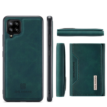 For Samsung Galaxy A42 5G DG.MING M2 Series 3-Fold Multi Card Bag Back Cover Shockproof Case with Wallet & Holder Function(Green) - Galaxy Phone Cases by DG.MING | Online Shopping UK | buy2fix