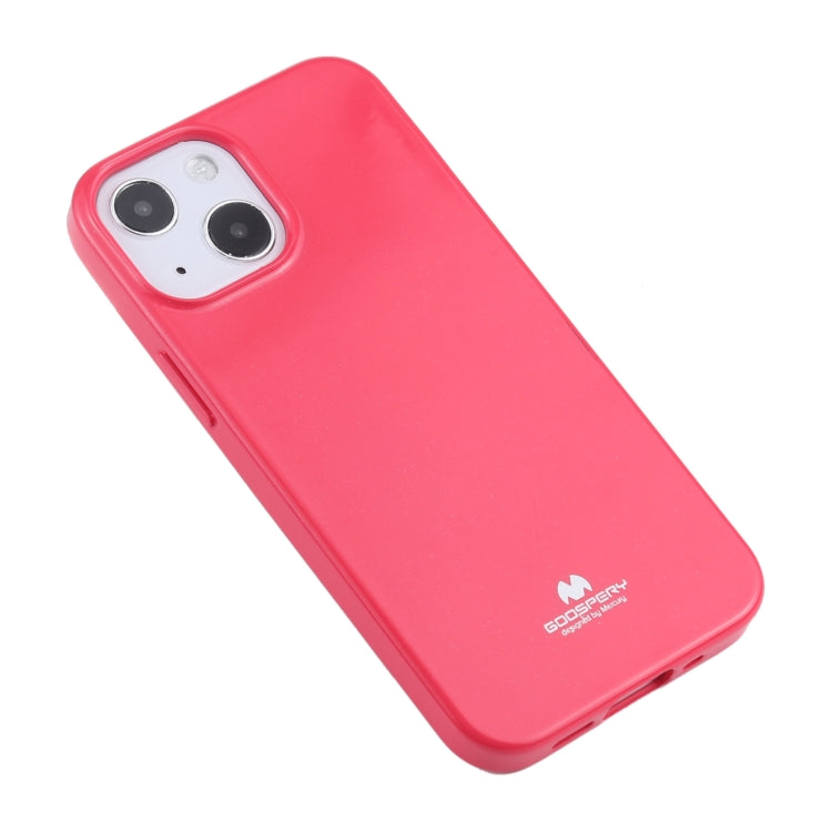 For iPhone 13 GOOSPERY JELLY Full Coverage Soft Case(Rose Red) - iPhone 13 Cases by GOOSPERY | Online Shopping UK | buy2fix