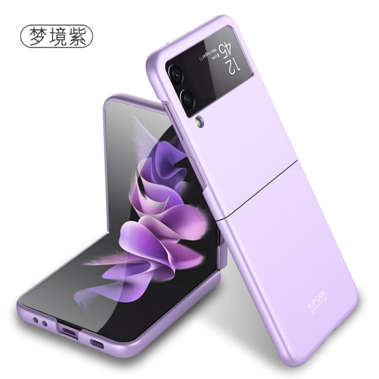 For Samsung Galaxy Z Flip3 5G GKK Ultra-thin Full Coverage PC Protective Case(Dream Mirror Purple) - Galaxy Phone Cases by GKK | Online Shopping UK | buy2fix