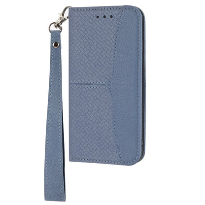 For Honor 50 Woven Texture Stitching Magnetic Horizontal Flip PU Leather Case with Holder & Card Slots & Wallet & Lanyard(Grey) - Honor Cases by buy2fix | Online Shopping UK | buy2fix