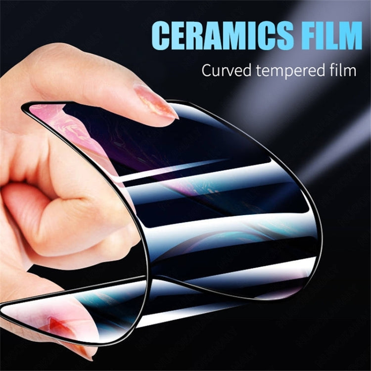 9D Full Screen Full Glue Ceramic Film For iPhone 13 mini - Front Protector by buy2fix | Online Shopping UK | buy2fix