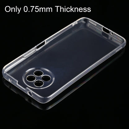 For Huawei nova 8i 0.75mm Ultra-thin Transparent TPU Soft Protective Case - Huawei Cases by buy2fix | Online Shopping UK | buy2fix