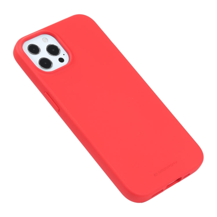 For iPhone 13 Pro Max GOOSPERY SOFT FEELING Liquid TPU Shockproof Soft Case (Red) - iPhone 13 Pro Max Cases by GOOSPERY | Online Shopping UK | buy2fix