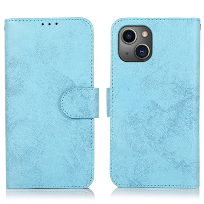 For iPhone 13 Retro 2 in 1 Detachable Horizontal Flip Leather Case with Card Slots & Wallet(Blue) - iPhone 13 Cases by buy2fix | Online Shopping UK | buy2fix