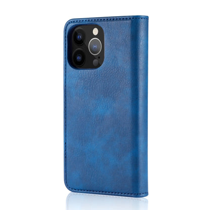 For iPhone 13 Pro Max DG.MING Crazy Horse Texture Flip Detachable Magnetic Leather Case with Holder & Card Slots & Wallet (Blue) - iPhone 13 Pro Max Cases by DG.MING | Online Shopping UK | buy2fix