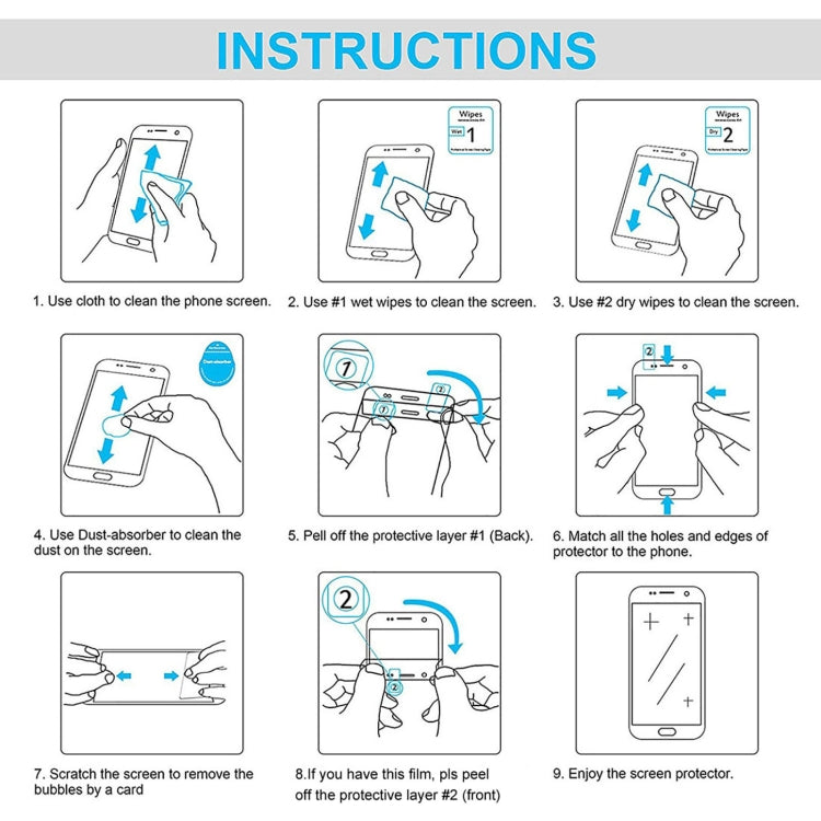 For Ulefone Note 7T 10 PCS 0.26mm 9H 2.5D Tempered Glass Film - Ulefone Tempered Glass by buy2fix | Online Shopping UK | buy2fix