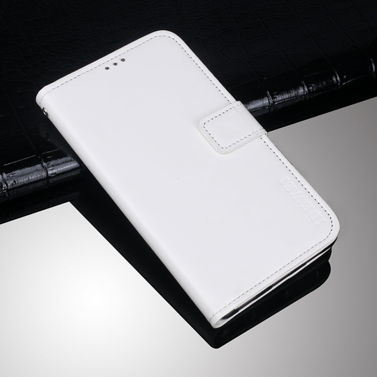 For Ulefone Armor 11 5G idewei Crazy Horse Texture Horizontal Flip Leather Case with Holder & Card Slots & Wallet(White) - Ulefone Cases by idewei | Online Shopping UK | buy2fix