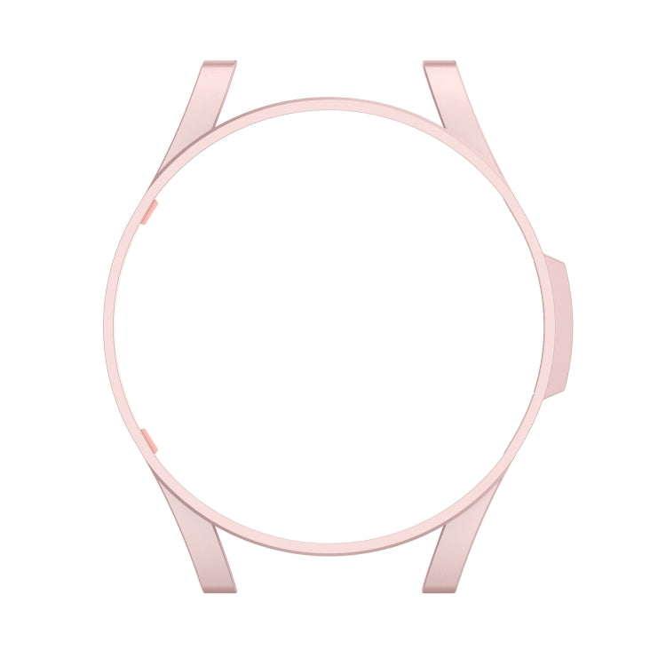 For Samsung Galaxy Watch4 44mm Half Coverage Hollowed PC Protective Case(Rose Gold) - Watch Cases by buy2fix | Online Shopping UK | buy2fix