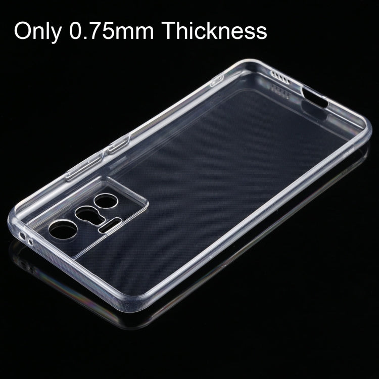 For vivo X70 0.75mm Ultra-thin Transparent TPU Soft Protective Case - vivo Cases by buy2fix | Online Shopping UK | buy2fix