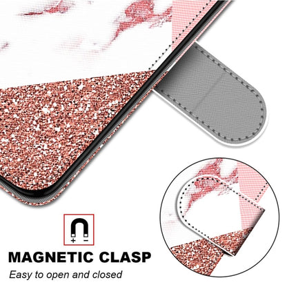 For ZTE Blade A31 Coloured Drawing Cross Texture Horizontal Flip PU Leather Case with Holder & Card Slots & Wallet & Lanyard(Pink Stone Texture) - ZTE Cases by buy2fix | Online Shopping UK | buy2fix