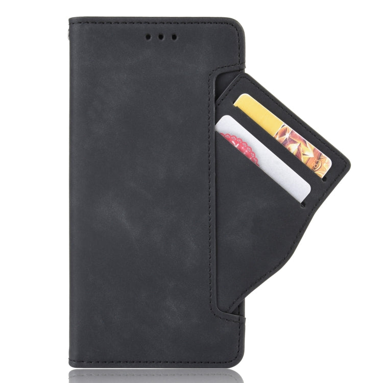 For Doogee N40 Pro Skin Feel Calf Pattern Horizontal Flip Leather Case with Holder & Card Slots & Photo Frame(Black) - More Brand by buy2fix | Online Shopping UK | buy2fix