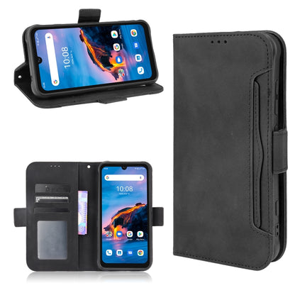 For UMIDIGI Bison Pro Skin Feel Calf Pattern Horizontal Flip Leather Case with Holder & Card Slots & Photo Frame(Black) - More Brand by buy2fix | Online Shopping UK | buy2fix