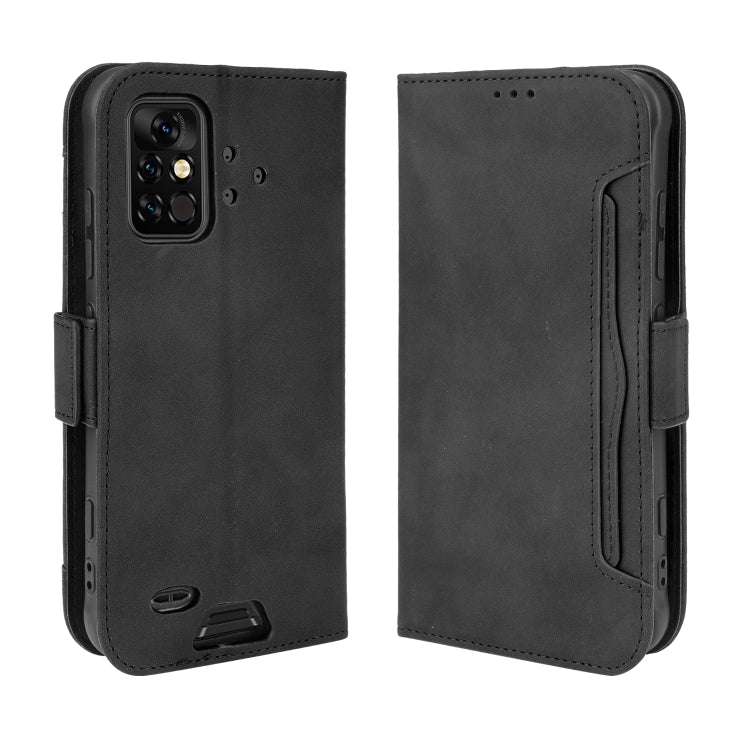 For UMIDIGI Bison Pro Skin Feel Calf Pattern Horizontal Flip Leather Case with Holder & Card Slots & Photo Frame(Black) - More Brand by buy2fix | Online Shopping UK | buy2fix