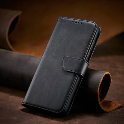 For Xiaomi Redmi 9C Calf Texture Buckle Horizontal Flip Leather Case with Holder & Card Slots & Wallet(Black) - Xiaomi Cases by buy2fix | Online Shopping UK | buy2fix