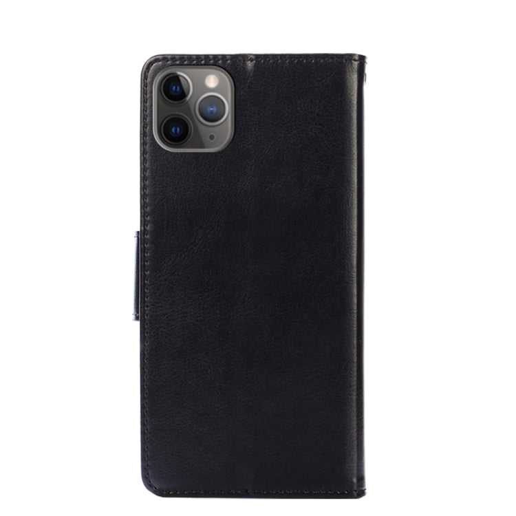 Crystal Texture Horizontal Flip Leather Case with Holder & Card Slots & Wallet For iPhone 11 Pro(Black) - iPhone 11 Pro Cases by buy2fix | Online Shopping UK | buy2fix