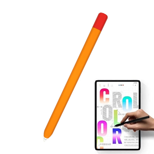 For Xiaomi Inspired Stylus Pen Contrast Color Protective Case(Orange Red) - Pencil Accessories by buy2fix | Online Shopping UK | buy2fix