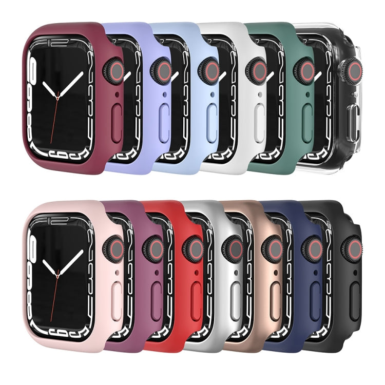 Shockproof TPU Protective Case For Apple Watch Series 9 / 8 / 7 41mm(Rose Gold) - Watch Cases by buy2fix | Online Shopping UK | buy2fix