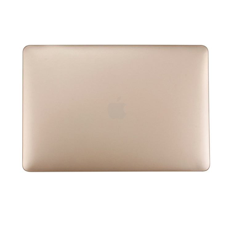 Laptop Metal Style Protective Case For MacBook Pro 16.2 inch A2485 2021(Gold) - MacBook Pro Cases by buy2fix | Online Shopping UK | buy2fix