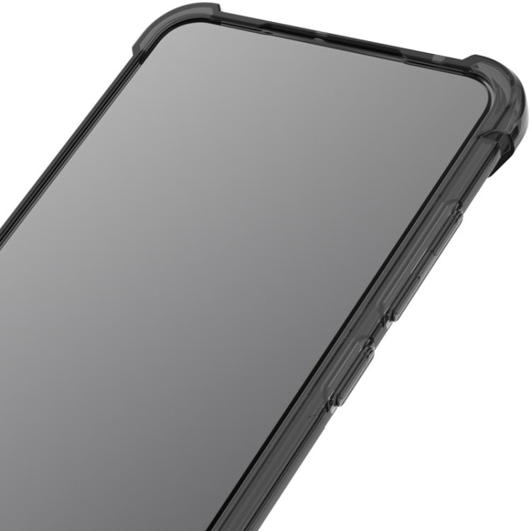 For Samsung Galaxy M52 5G imak All-inclusive Shockproof Airbag TPU Phone Case with Screen Protector(Transparent Black) - Galaxy Phone Cases by imak | Online Shopping UK | buy2fix