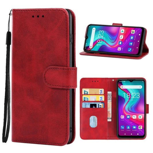 Leather Phone Case For Doogee X96 Pro(Red) - More Brand by buy2fix | Online Shopping UK | buy2fix