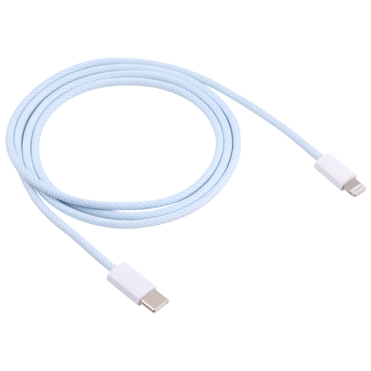 20W PD USB-C / Type-C to 8 Pin Data Cable, Cable Length: 1m(Blue) - 2 in 1 Cable by buy2fix | Online Shopping UK | buy2fix