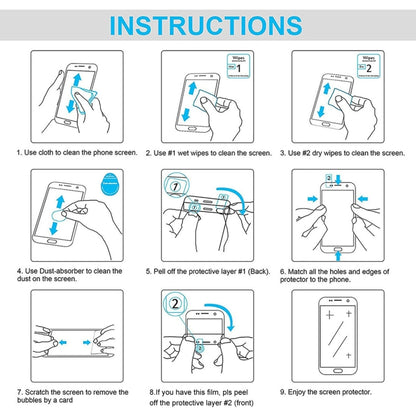 10 PCS 0.26mm 9H 2.5D Tempered Glass Film For Doogee BL7000 - For Doogee by buy2fix | Online Shopping UK | buy2fix