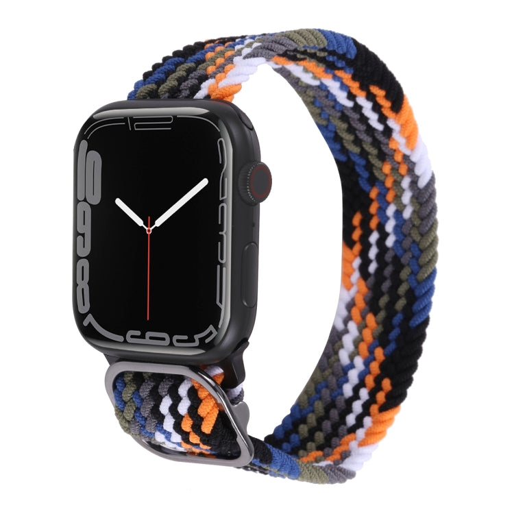 Nylon Braid Strap Watch Band For Apple Watch Ultra 49mm&Watch Ultra 2 49mm / Series 9&8&7 45mm / SE 3&SE 2&6&SE&5&4 44mm / 3&2&1 42mm(39) - Watch Bands by buy2fix | Online Shopping UK | buy2fix