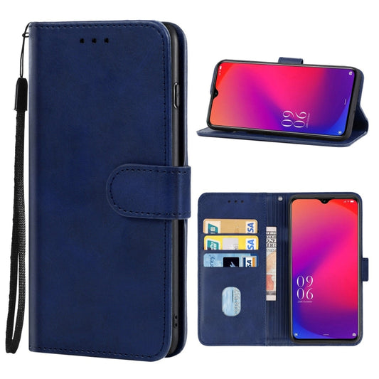 Leather Phone Case For Doogee X95(Blue) - More Brand by buy2fix | Online Shopping UK | buy2fix