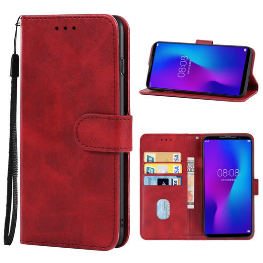 Leather Phone Case For DOOGEE N100(Red) - Doogee Cases by buy2fix | Online Shopping UK | buy2fix