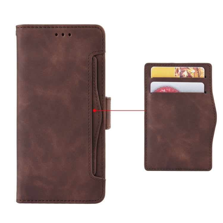 For Ulefone Armor 8 Skin Feel Calf Pattern Leather Phone Case(Brown) - Ulefone Cases by buy2fix | Online Shopping UK | buy2fix