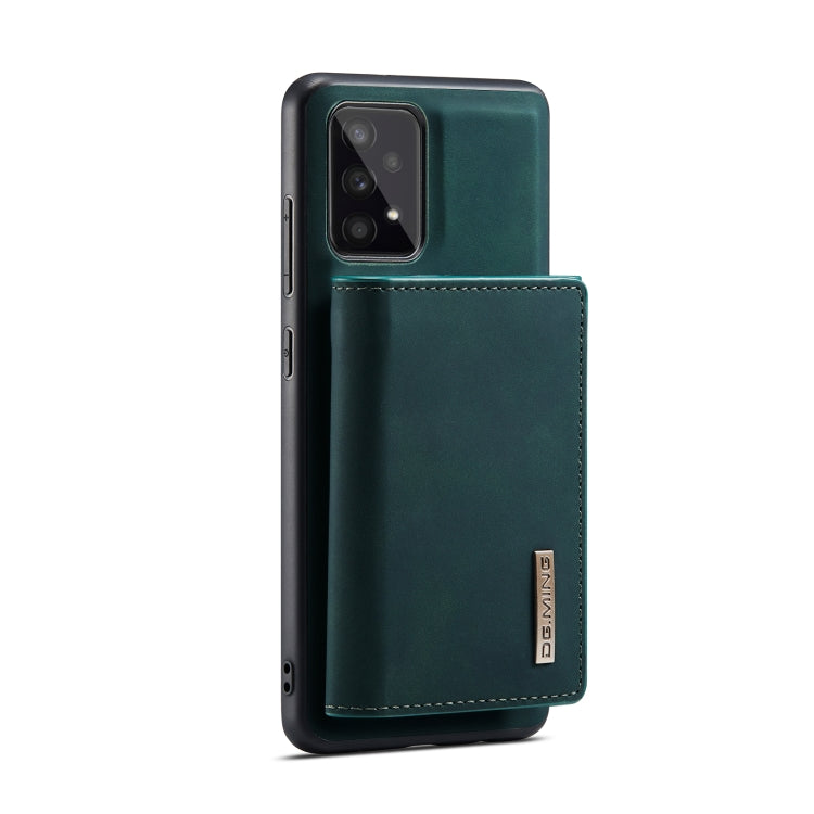 For Samsung Galaxy A53 5G DG.MING M1 Series 3-Fold Multi Card Wallet  Phone Case(Green) - Galaxy Phone Cases by DG.MING | Online Shopping UK | buy2fix