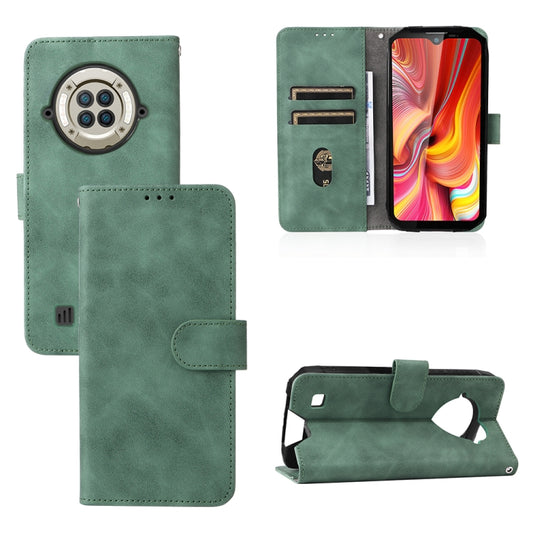 For DOOGEE S96 Pro Skin Feel Magnetic Buckle Calf Texture PU Phone Case(Green) - Doogee Cases by buy2fix | Online Shopping UK | buy2fix