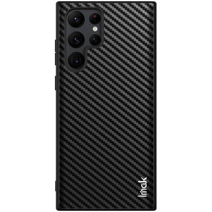 For Samsung Galaxy S22 Ultra 5G imak LX-5 Series PC + TPU Phone Case with Screen Protector(Carbon Fiber Texture) - Galaxy S22 Ultra 5G Cases by imak | Online Shopping UK | buy2fix