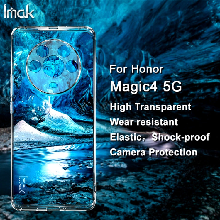 For Honor Magic4 5G IMAK UX-5 Series Transparent TPU Phone Case - Honor Cases by imak | Online Shopping UK | buy2fix