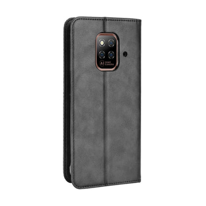 For Ulefone Power Armor 14 / 14 Pro Magnetic Buckle Retro Texture Leather Phone Case(Black) - Ulefone Cases by buy2fix | Online Shopping UK | buy2fix