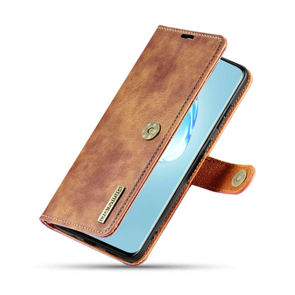 For Galaxy S20+ DG.MING Crazy Horse Texture Flip Detachable Magnetic Leather Case with Holder & Card Slots & Wallet(Brown) - Galaxy Phone Cases by DG.MING | Online Shopping UK | buy2fix