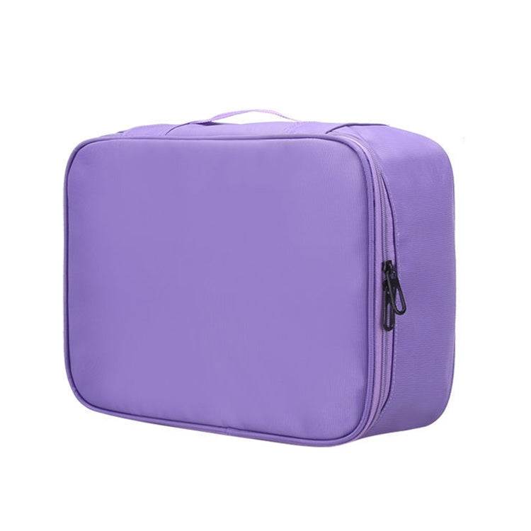 Multifunctional Thickened Large-capacity Document Storage Bag, Specification:Single Layer(Purple) - Digital Storage Bag by buy2fix | Online Shopping UK | buy2fix