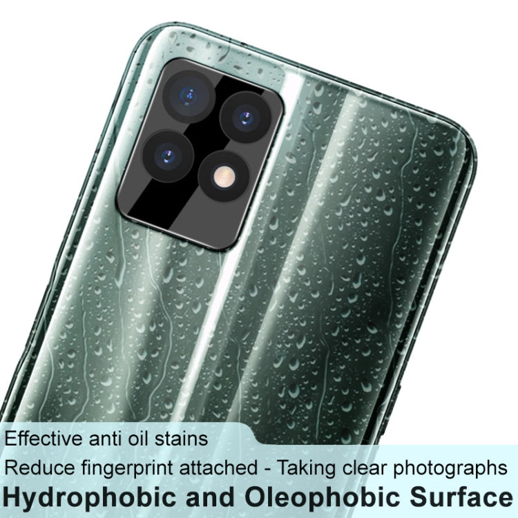 For OPPO Realme 8i imak Integrated Rear Camera Lens Tempered Glass Film with Lens Cap Black Version - For OPPO by imak | Online Shopping UK | buy2fix