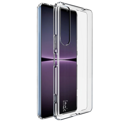 For Sony Xperia 1 IV IMAK UX-10 Series Transparent Shockproof TPU Phone Case(Transparent) - Sony Cases by imak | Online Shopping UK | buy2fix