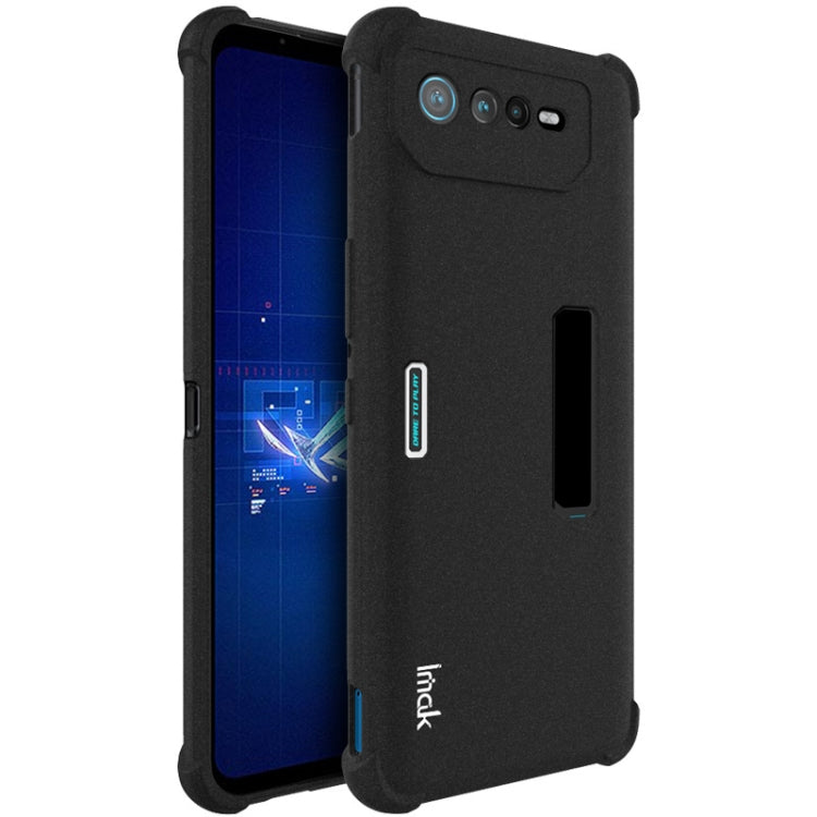 For Asus ROG Phone 6 Pro IMAK All-inclusive Shockproof Airbag TPU Case (Matte Black) - ASUS Cases by imak | Online Shopping UK | buy2fix