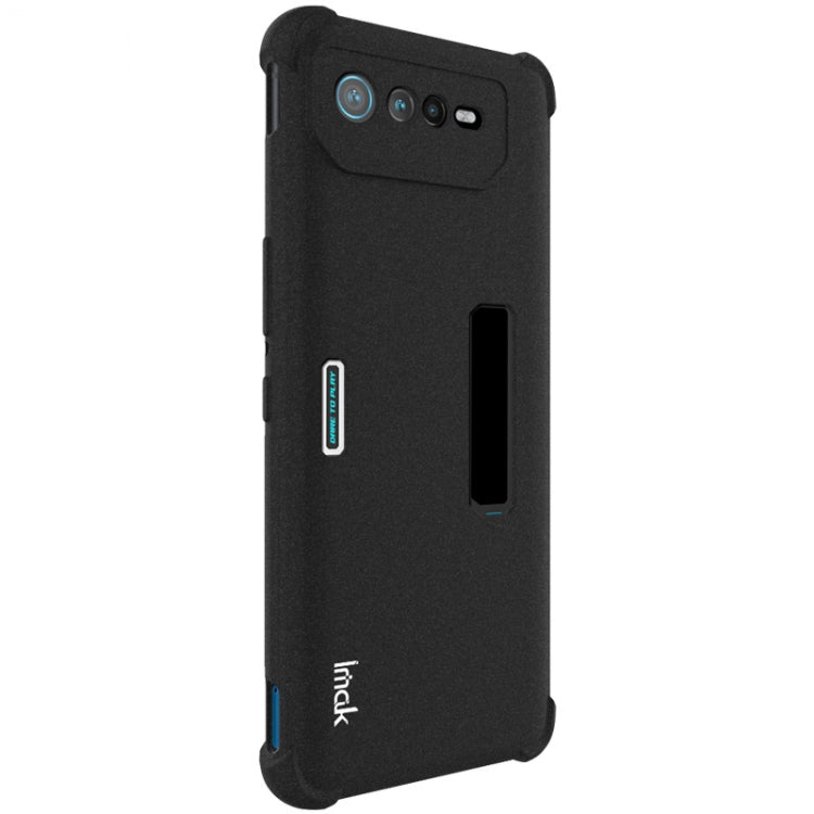 For Asus ROG Phone 6 Pro IMAK All-inclusive Shockproof Airbag TPU Case (Matte Black) - ASUS Cases by imak | Online Shopping UK | buy2fix