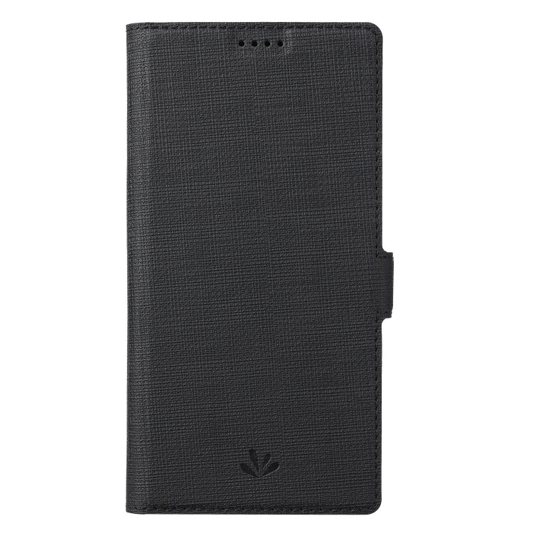 For iPhone 13 mini ViLi K Series Dual-side Buckle Magsafe Leather Phone Case (Black) - iPhone 13 mini Cases by ViLi | Online Shopping UK | buy2fix