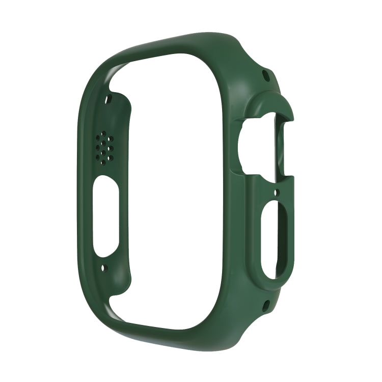 PC Hollow Protective Case For Apple Watch Ultra 49mm / Apple Watch Ultra 2 49mm(Official Green) - Watch Cases by buy2fix | Online Shopping UK | buy2fix