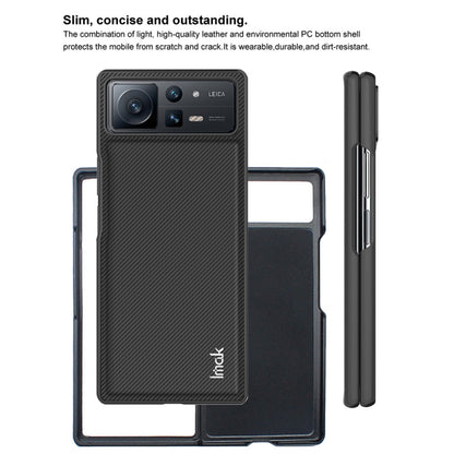 For Xiaomi Mix Fold 2 5G IMAK Ruiyi Series Carbon Fiber PU + PC Phone Case - Xiaomi Cases by imak | Online Shopping UK | buy2fix